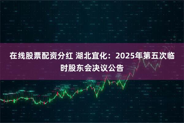 在线股票配资分红 湖北宜化：2025年第五次临时股东会决议公告